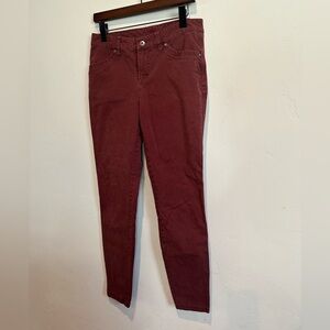 Kuhl Women's Deep Red Skinny Jeans